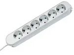 Bachmann 381.248K SMART Tischsteckdose 6x CEE7/3 Strom 3,0m CEE7/7