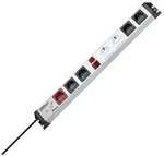 Kopp 227620016 POWERversal 7-fach mit Master/Slave und Dauerstromsteckdosen und