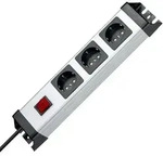 Kopp 226020017 POWERversal 3-fach, mit beleuchtetem Schalter