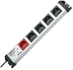 Kopp 227820012 POWERversal 5-fach Master-Slave-Steckdosenleiste mit