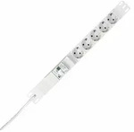 Kopp 938504012 PROFIversal 5-fach, in Schutzkontakt-Steckdose, FI/LS Schalter (B,
