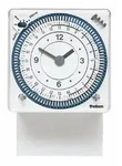 Theben 1690801 SYN 169 s Zeitschaltuhr mit Stecksockel 24 Std. Segmente, 3 TE