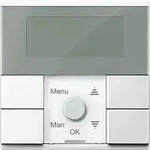 Merten MEG5754-0319 Zeitschaltuhr-Modul Standard, System M, polarwei&szlig; gl&auml;nzend