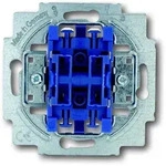 Busch-Jaeger 2000/5 USGL Wippschalter-Einsatz, Serien (2 Wippen), mit Glimmlampe