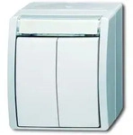 Busch-Jaeger 2621WN-54-205-101 Doppeltaster/ Serientaster, IP44
