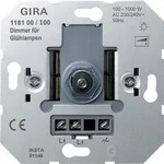 Gira 118100 Gl&uuml;hlampendimmeinsatz mit Druck-Wechselschalter 100-1000 W
