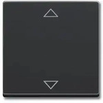Busch-Jaeger 6430-885-102 Bedienelement f&uuml;r Busch-Jalousiecontrol II, schwarz matt,