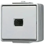 Jung 631W Taster, 1-polig Schlie&szlig;er, 10 A 250 V ~, IP 44, WG 600