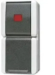 Jung 876KOW Schutzkontakt-Steckdose 16 A 250 V ~ mit Wipp-Kontrollschalter Universal