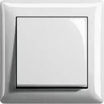 Eltako FT55-WG Funktaster 55x55mm, mit Rahmen