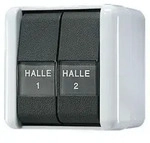 Jung 805NAW Wippschalter (Einsatz), Serien, mit Schriftfeldern, IP 44, WG 800