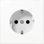 Jung LS1520WW Schutzkontakt-Steckdose, 16 A 250 V ~, Duroplast, Serie LS, alpinwei&szlig;