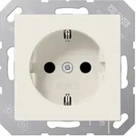Jung A1520 Schutzkontakt-Steckdose, Duroplast, Serie AS, wei&szlig; (ivory)