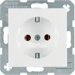 Berker 47431909 Schutzkontakt-Steckdose, S.1/B.3/B.7, polarwei&szlig; matt