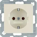 Berker 47438982 Schutzkontakt-Steckdose, S.1/B.3/B.7, wei&szlig; gl&auml;nzend