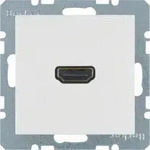 Berker 3315431909 High Definition Steckdose mit 90&deg;-Steckanschluss,...