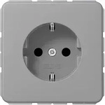 Jung CD1520GR Schutzkontakt-Steckdose, 16 A 250 V ~, Duroplast, Serie CD, grau