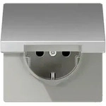 Jung AL1520KIKL Schutzkontakt-Steckdose, 16 A 250 V ~, SAFETY+, Klappdeckel, Serie