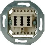 Kopp 33369391 Telefonanschlussdose TAE, 2Amtsleitung und 1 Zusatzger&auml;te, 3&times;6-polig