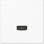 Jung MALS1112WW HDMI, Thermoplast, Serie LS, alpinwei&szlig;