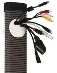 Fr&auml;nkische Rohrwerke 29410092 Multimedia-Rohr Set 1,5m, grau