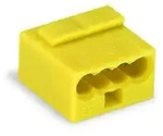 WAGO 243-504 Micro- Verbindungsdosenklemme 0,6-0,8 mm, gelb