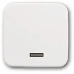 Busch-Jaeger 6543-214-102 Bedienelement f&uuml;r Dimmer/Schalter, alpinwei&szlig; gl&auml;nzend,