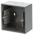 Busch-Jaeger 1701-83 Aufputz-Geh&auml;use 1-fach, aluminium silber matt, Plattform 63