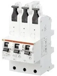 ABB S751/3-E63 Haupt-Sicherungsautomat SHU, 3-polig, 63A, Typ E, Sammelschiene