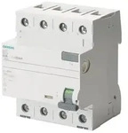 Siemens 5SV33446 Fehlerstrom-Schutzschalter FI/RCD 3P+N, 40A, 30mA, Typ A