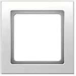 Berker 10116099 Rahmen 1-fach, Q.3, polarwei&szlig; samt