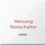 Merten 435125 Wippe mit Kontrollfenster und Aufdruck Heizungsnotschalter, System M,