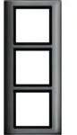 Merten 400314 Rahmen 3-fach, AQUADESIGN, anthrazit