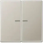 Jung ES2995KO5 Wippe mit Lichtleiter, Serie LS, Edelstahl