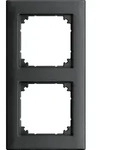 Merten 486214 Rahmen 2-fach, M-PLAN, anthrazit