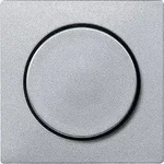 Merten MEG5250-0460 Zentralplatte mit Drehknopf, System M, aluminium