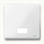 Merten 432719 Wippe mit rechteckigem Symbolfenster IP44, System M, polarwei&szlig;