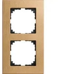Merten MEG4052-3470 Holzrahmen, 2-fach, M-PLAN, Buche