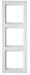 Berker 10136099 Rahmen 3-fach, Q.3, polarwei&szlig; samt