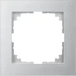 Merten MEG4010-3660 Rahmen 1-fach, M-Pure, aluminium