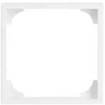 Busch-Jaeger 1747-84 Zwischenring f&uuml;r Abdeckplatten 55 x 55 mm, studiowei&szlig;