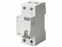 Siemens 5SV36126 Fehlerstrom-Schutzschalter FI/RCD 1P+N, 25A, 300mA, Typ A