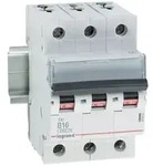 Legrand 403402 Leitungsschutzschalter TX3 B-Charakteristik, 16A, 3-polig, 6kA,