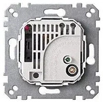 Merten 536302 Raumtemperaturregler-Einsatz mit Schalter, AC 230V