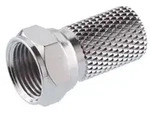 Kathrein EMK01 F-Schraubstecker f&uuml;r Koaxialkabel &Oslash; 6,8&ndash;7,2 mm, Schirmma&szlig; > 90