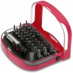 Cimco 11 4599 Bit-Set Spezial, zum L&ouml;sen von Sicherheitsschrauben, 33-teilig
