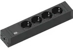 Bachmann 420.0017 Steckdosenleiste CONNECT LINE 4x CEE7/3 Strom 2,0m