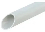 Fr&auml;nkische Rohrwerke FPKu-EM-F20 mittleres Kunststoff-Stangenrohr 2m, grau