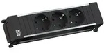 Bachmann 916.1192 Power Frame, 3 Schutzkontaktsteckdosen (erh&ouml;hter