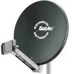 Kathrein CAS90 Offset-Parabolantenne 90cm, graphit